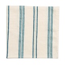 Bistro Stripe Napkin Aqua