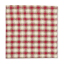London Check Napkin Bordeaux