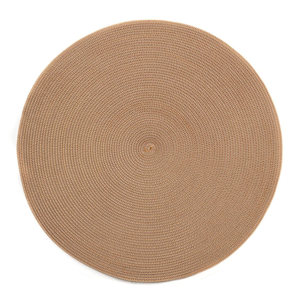 Silver Tone Round Placemats