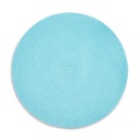 Bistro Braid Placemat Aqua