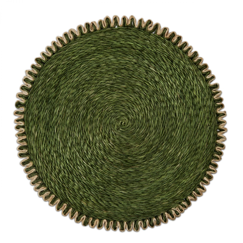 Cottage Abaca Placemat Grass