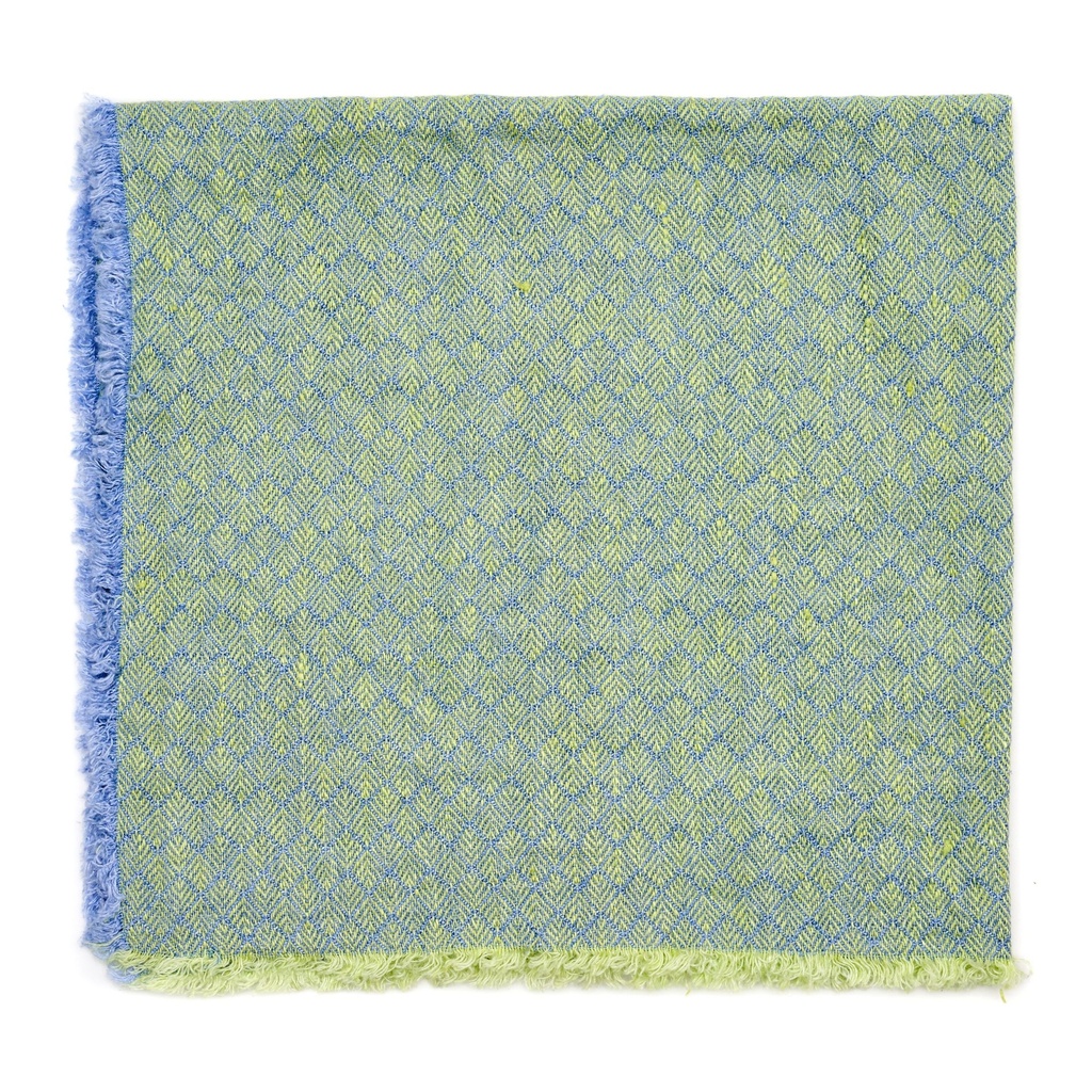 Washed Jacquard Napkin Colony Blue