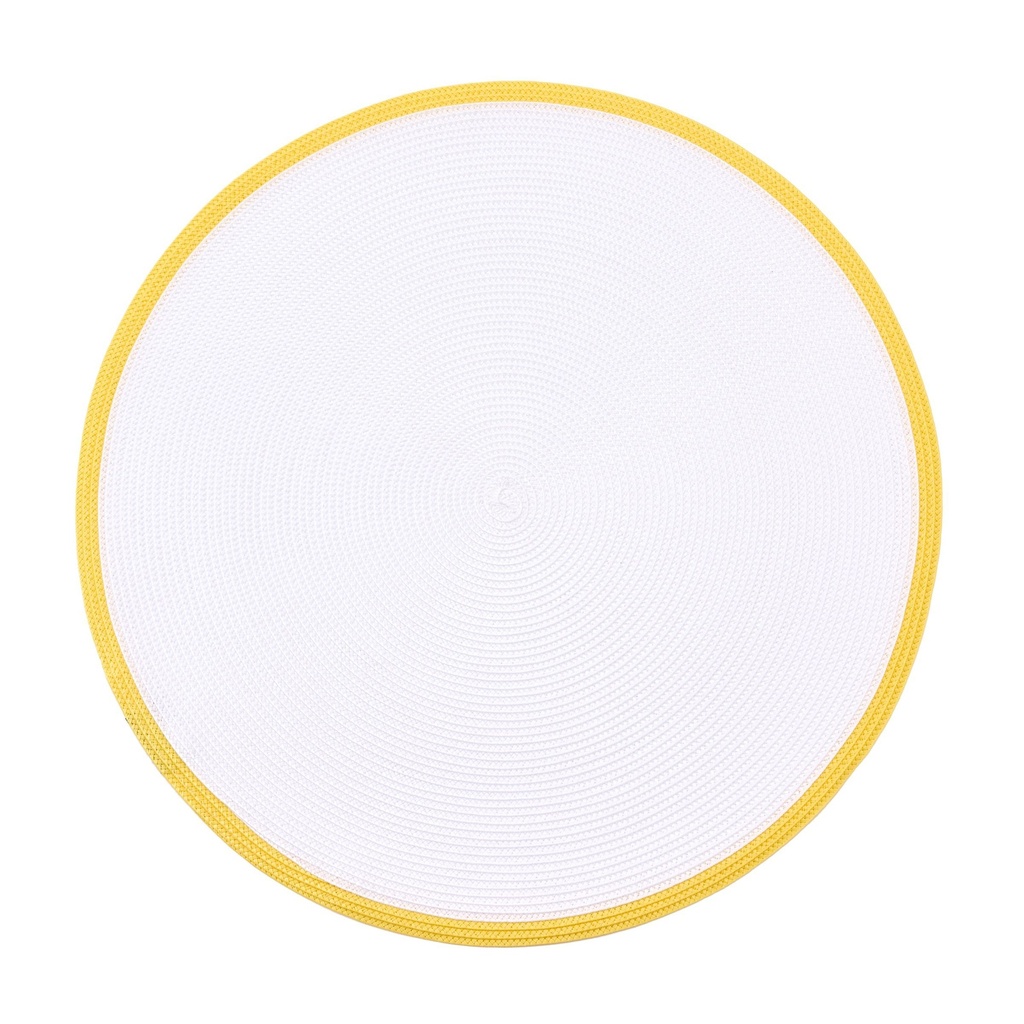 15" Round Mod Border Placemat