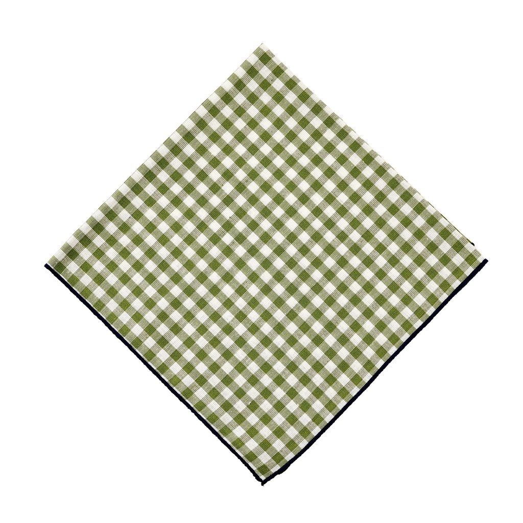 Contrast Edge Garden Checkered Napkin