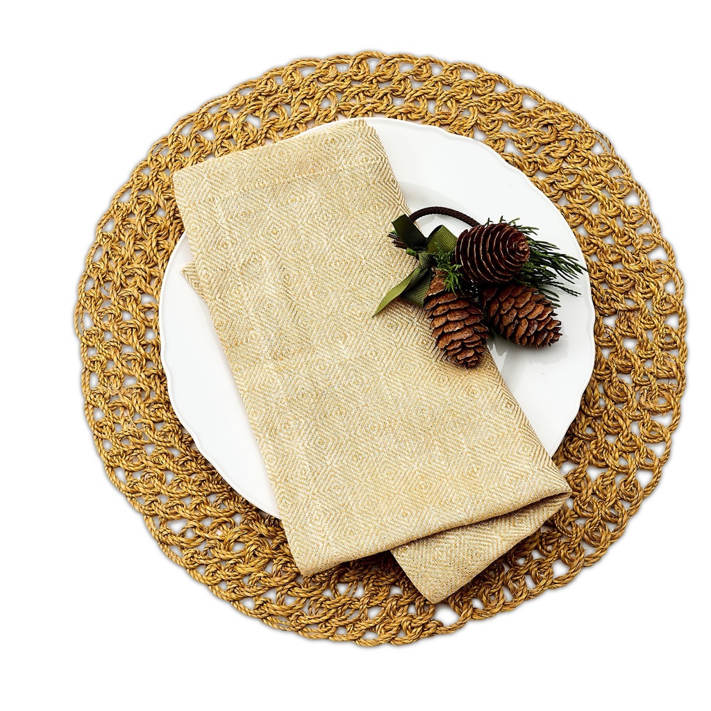 Metallic Abaca Placemat