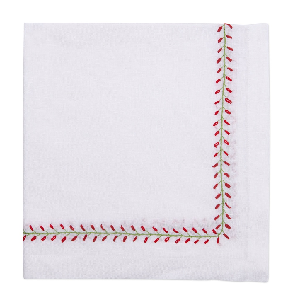 Deborah Rhodes Floral Bud Napkin - Thumbnail 4