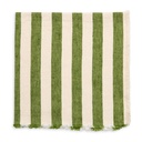 Washed Fringe Awning Stripe Napkin