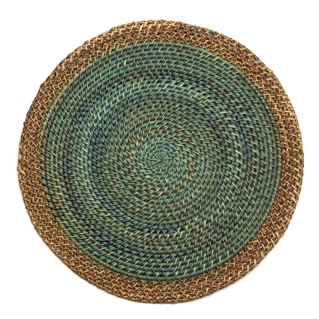 Shaded Rattan Placemat