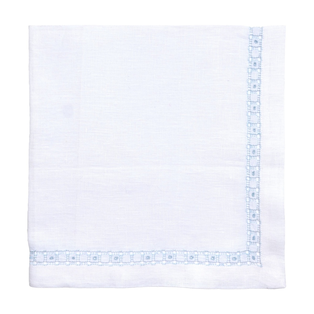 White Heirloom Embroidered Napkin