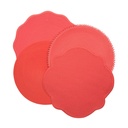 Orange Tone Round Placemats