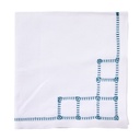 White Grams Embroidered Napkin