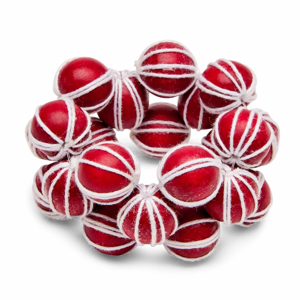 Wrapped Bead Bracelet Napkin Ring