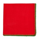 Blanket Stitch Embroidered Napkin