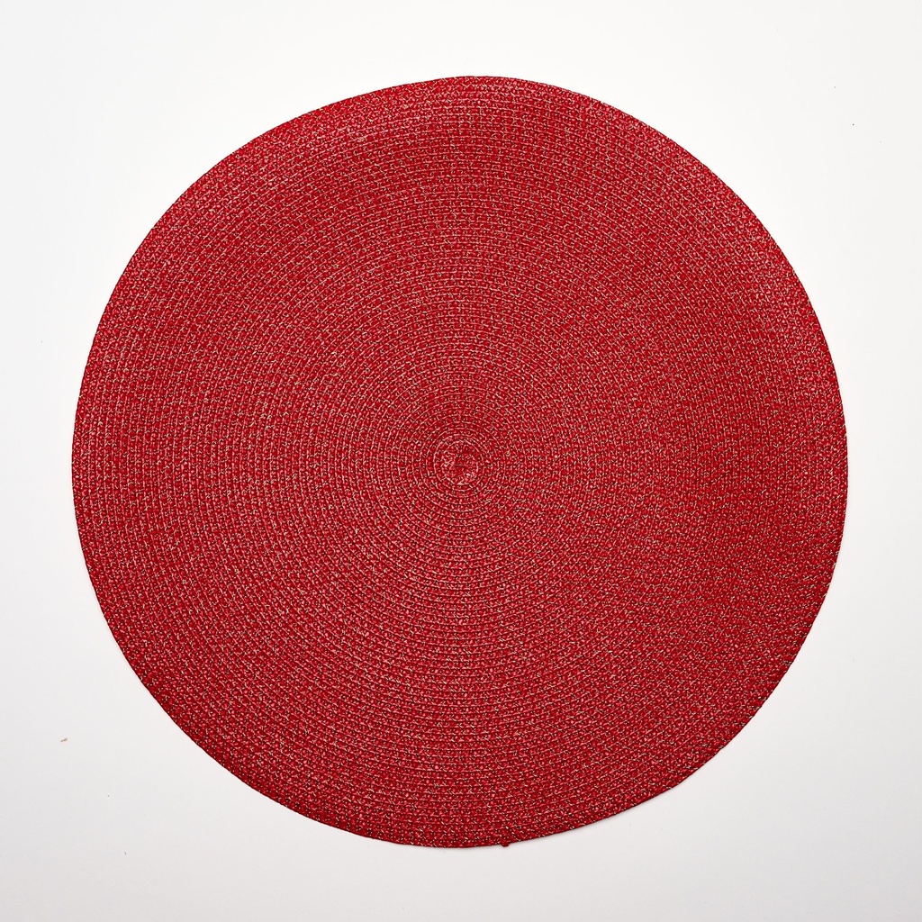 Metallic Basketweave Coaster (Set of 4)