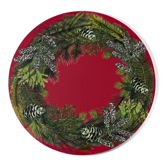 Wreath Lacquer Placemat