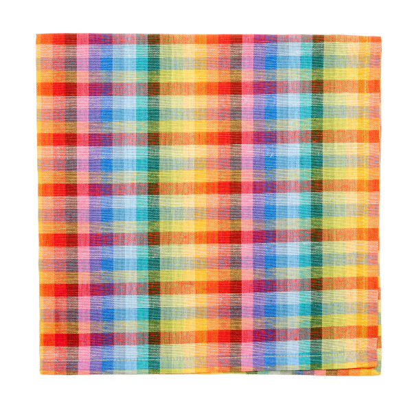 22" Vivid Plaid Napkin