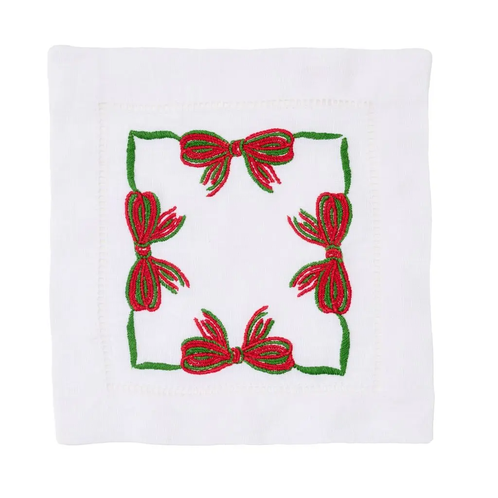 Candy Ribbon Cocktail Napkin (Set of 4)