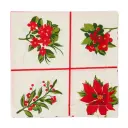 Festive Florals Printed Napkin