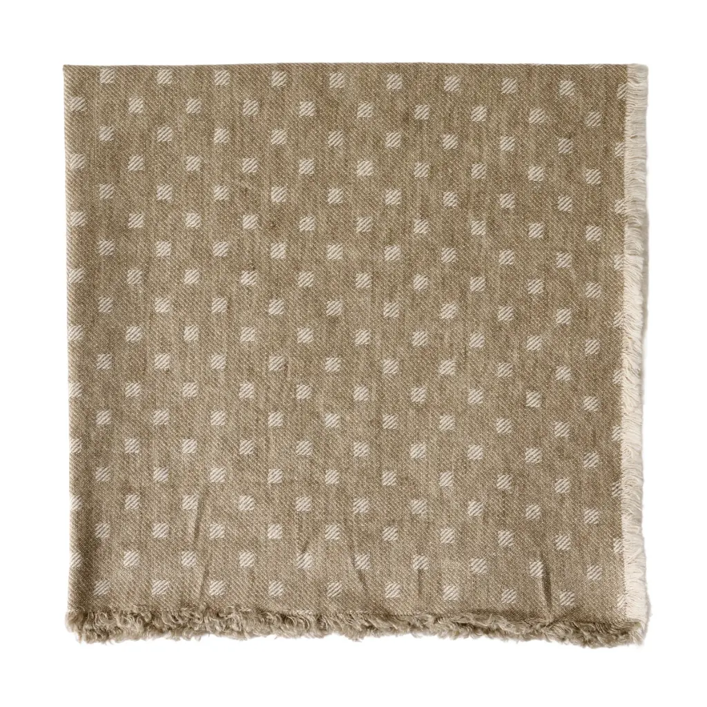 21" Domino Fringe Napkin