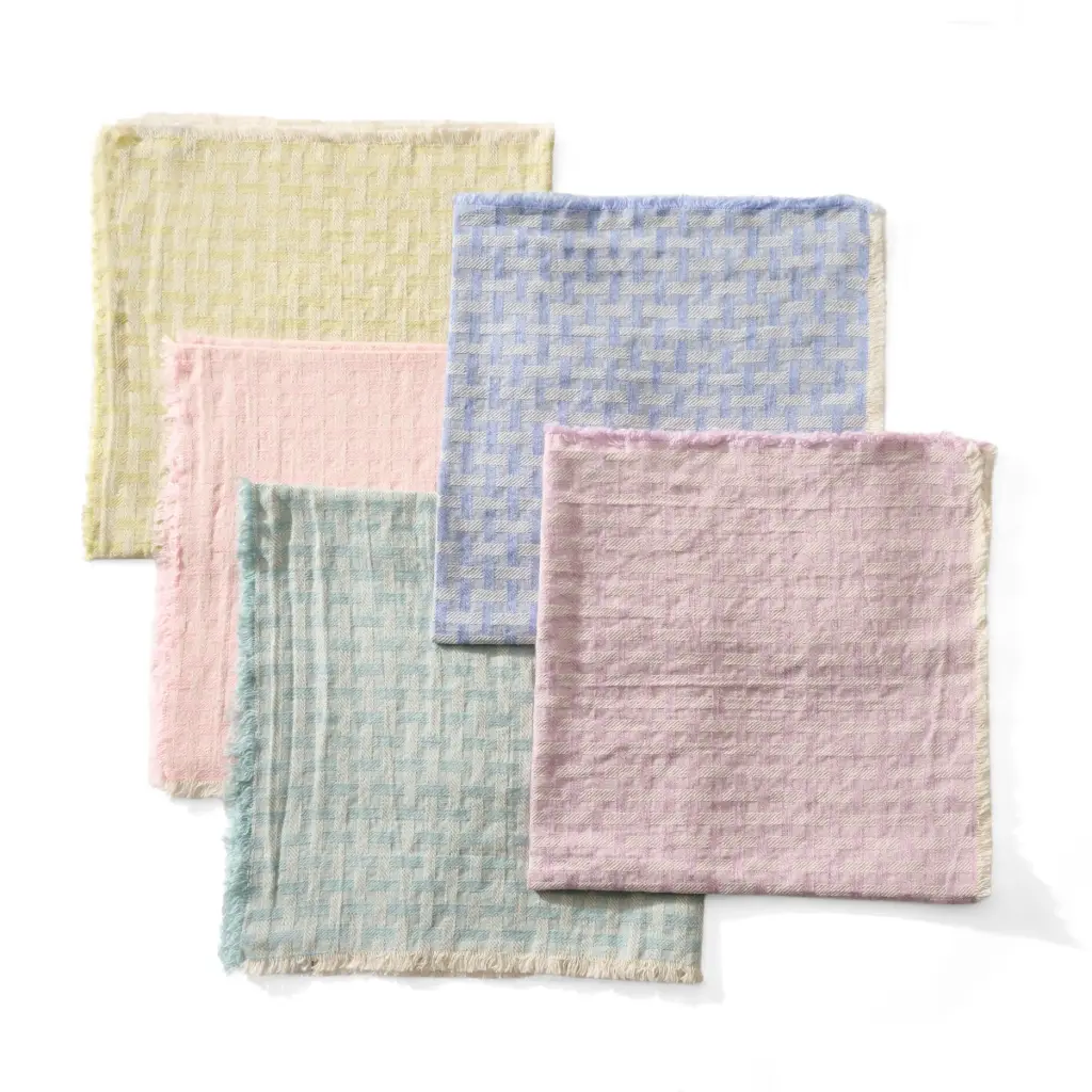 21" Lattice Fringe Napkin