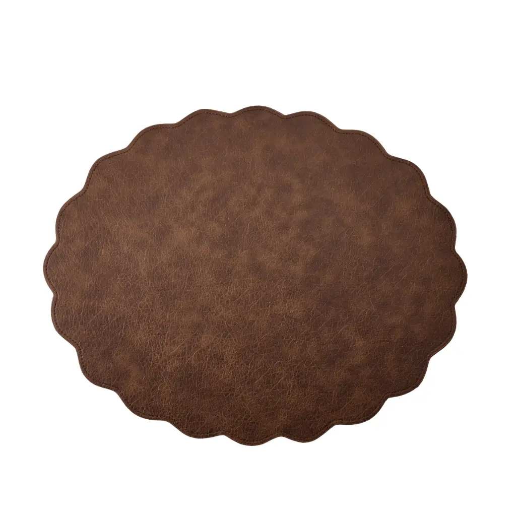 Sedona Oval Scallop Placemat - 20"x16"