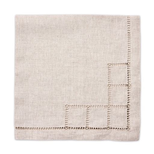 Flax Grams Embroidered Napkin