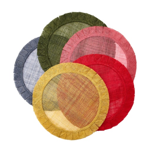 Pleated Sinamay Placemat