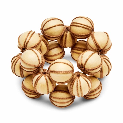 Wrapped Bead Bracelet Napkin Ring