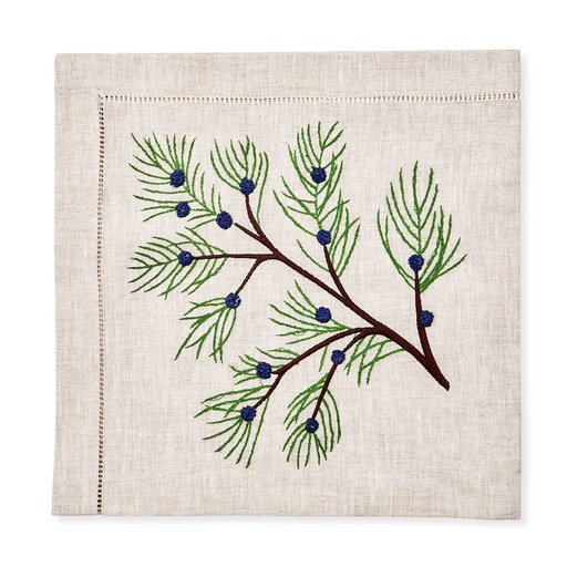Flax Juniper Berry Napkin