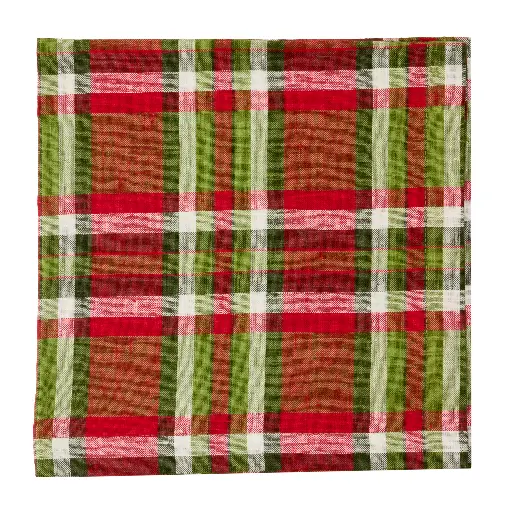 [19-4284] Holiday Madras Napkin
