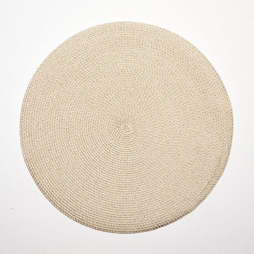 Metallic Basketweave Coaster (Set of 4)