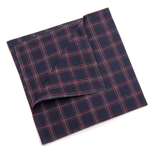 [59-6522] Flag Check Napkin