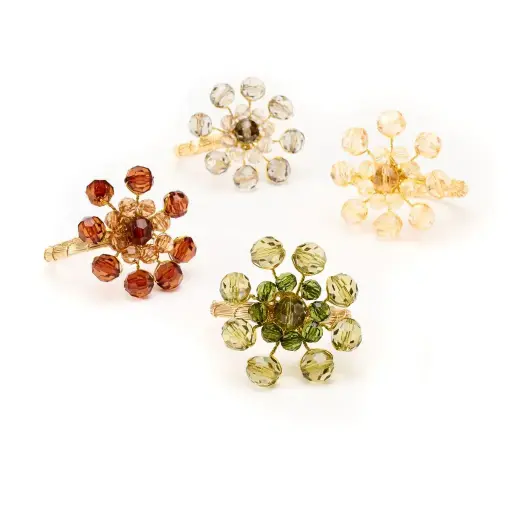 Party Burst Beaded Napkin Ring
