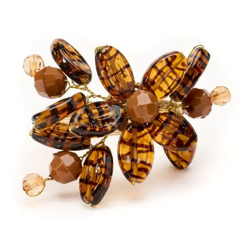 [18-9602] Venetian Beaded Napkin Ring