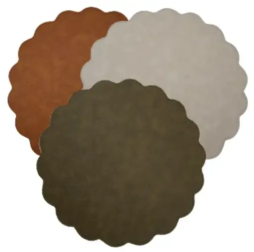 Sedona Round Scallop Placemat - 16"