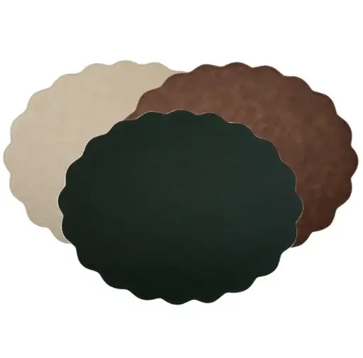 Sedona Oval Scallop Placemat - 20"x16"