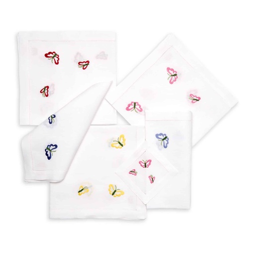 Scattered Butterfly Napkin