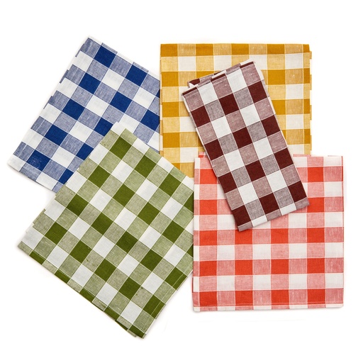 Winter Gingham Napkin