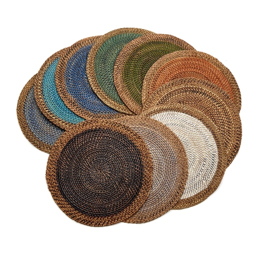 Shaded Rattan Placemat