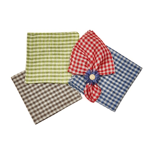 Reversible Plaid Napkin