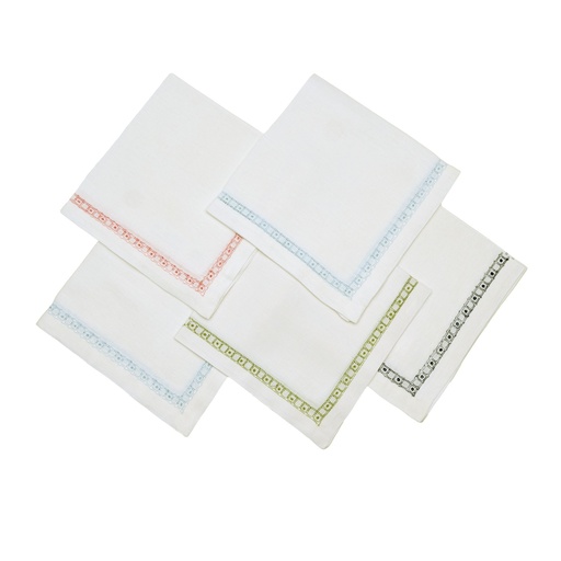 White Heirloom Embroidered Napkin