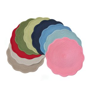Round Scallop Placemat
