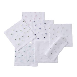 Scattered Dots Embroidered Napkin